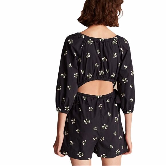 -Rebecca Taylor Lilybud Embroidered Romper NWT - Picture 3 of 12